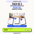 Pack de 3 supuestos prácticos resueltos de Geografía e Historia en Canarias. Incluye manual específico. PDF de Opotemario.