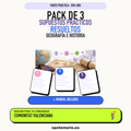 Pack de 3 supuestos prácticos resueltos de Geografía e Historia en Comunitat Valenciana. Incluye manual específico. PDF de Opotemario.