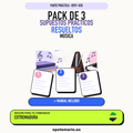 Pack de 3 supuestos prácticos resueltos de Música en Extremadura. Incluye manual específico. PDF de Opotemario.