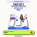 Pack de 3 supuestos prácticos resueltos de Música en Madrid. Incluye manual específico. PDF de Opotemario.