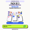 Pack de 3 supuestos prácticos resueltos de Pedagogía Terapéutica (PT) en Andalucía. Incluye manual específico. PDF de Opotemario.
