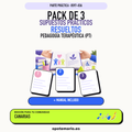 Pack de 3 supuestos prácticos resueltos de Pedagogía Terapéutica (PT) en Canarias. Incluye manual específico. PDF de Opotemario.