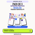 Pack de 3 supuestos prácticos resueltos de Pedagogía Terapéutica (PT) en Comunitat Valenciana. Incluye manual específico. PDF de Opotemario.