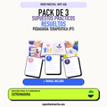 Pack de 3 supuestos prácticos resueltos de Pedagogía Terapéutica (PT) en Extremadura. Incluye manual específico. PDF de Opotemario.