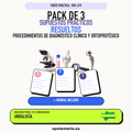 Pack de 3 supuestos prácticos resueltos de Procedimientos de Diagnóstico Clínico y Ortoprotésico en Andalucía. Incluye manual específico. PDF de Opotemario.