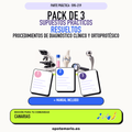 Pack de 3 supuestos prácticos resueltos de Procedimientos de Diagnóstico Clínico y Ortoprotésico en Canarias. Incluye manual específico. PDF de Opotemario.