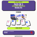 Pack de 5 supuestos prácticos resueltos de Economía en Madrid. Incluye manual específico. PDF de Opotemario.