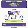 Pack de 5 supuestos prácticos resueltos de Economía en Murcia. Incluye manual específico. PDF de Opotemario.