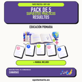 Pack de 5 supuestos prácticos resueltos de Educación Primaria en Canarias. Incluye manual específico. PDF de Opotemario.