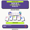 Pack de 5 supuestos prácticos resueltos de Educación Primaria en Murcia. Incluye manual específico. PDF de Opotemario.