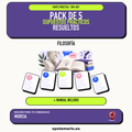 Pack de 5 supuestos prácticos resueltos de Filosofía en Murcia. Incluye manual específico. PDF de Opotemario.