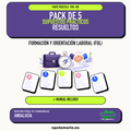 Pack de 5 supuestos prácticos resueltos de Formación y Orientación Laboral (FOL) en Andalucía. Incluye manual específico. PDF de Opotemario.
