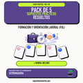 Pack de 5 supuestos prácticos resueltos de Formación y Orientación Laboral (FOL) en Extremadura. Incluye manual específico. PDF de Opotemario.