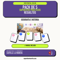 Pack de 5 supuestos prácticos resueltos de Geografía e Historia en Castilla-La Mancha. Incluye manual específico. PDF de Opotemario.