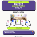 Pack de 5 supuestos prácticos resueltos de Geografía e Historia en Comunitat Valenciana. Incluye manual específico. PDF de Opotemario.