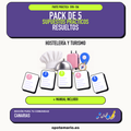Pack de 5 supuestos prácticos resueltos de Hostelería y Turismo en Canarias. Incluye manual específico. PDF de Opotemario.