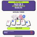 Pack de 5 supuestos prácticos resueltos de Hostelería y Turismo en Murcia. Incluye manual específico. PDF de Opotemario.