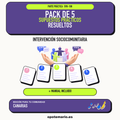 Pack de 5 supuestos prácticos resueltos de Intervención Sociocomunitaria en Canarias. Incluye manual específico. PDF de Opotemario.