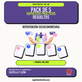 Pack de 5 supuestos prácticos resueltos de Intervención Sociocomunitaria en Castilla y León. Incluye manual específico. PDF de Opotemario.