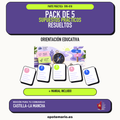 Pack de 5 supuestos prácticos resueltos de Orientación Educativa en Castilla-La Mancha. Incluye manual específico. PDF de Opotemario.