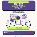 Pack de 5 supuestos prácticos resueltos de Orientación Educativa en Madrid. Incluye manual específico. PDF de Opotemario.