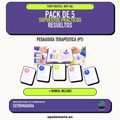 Pack de 5 supuestos prácticos resueltos de Pedagogía Terapéutica (PT) en Extremadura. Incluye manual específico. PDF de Opotemario.