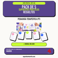 Pack de 5 supuestos prácticos resueltos de Pedagogía Terapéutica (PT) en Madrid. Incluye manual específico. PDF de Opotemario.