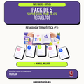 Pack de 5 supuestos prácticos resueltos de Pedagogía Terapéutica (PT) en Murcia. Incluye manual específico. PDF de Opotemario.