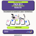 Pack de 5 supuestos prácticos resueltos de Procedimientos de Diagnóstico Clínico y Ortoprotésico en Canarias. Incluye manual específico. PDF de Opotemario.