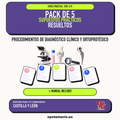 Pack de 5 supuestos prácticos resueltos de Procedimientos de Diagnóstico Clínico y Ortoprotésico en Castilla y León. Incluye manual específico. PDF de Opotemario.