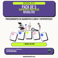 Pack de 5 supuestos prácticos resueltos de Procedimientos de Diagnóstico Clínico y Ortoprotésico en Extremadura. Incluye manual específico. PDF de Opotemario.