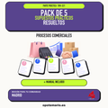 Pack de 5 supuestos prácticos resueltos de Procesos Comerciales en Madrid. Incluye manual específico. PDF de Opotemario.