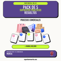 Pack de 5 supuestos prácticos resueltos de Procesos Comerciales en Murcia. Incluye manual específico. PDF de Opotemario.