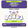 Pack de 5 supuestos prácticos resueltos de Servicios a la Comunidad en Canarias. Incluye manual específico. PDF de Opotemario.