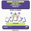 Pack de 5 supuestos prácticos resueltos de Servicios a la Comunidad en Cantabria. Incluye manual específico.