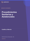 Pack de 5 supuestos prácticos resueltos de Procedimientos Sanitarios y Asistenciales en Castilla-La Mancha