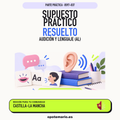 Supuestos prácticos resueltos de Audición y Lenguaje (AL) en Castilla-La Mancha. PDF de Opotemario.