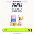 Supuestos prácticos resueltos de Educación Infantil en Madrid. PDF de Opotemario.