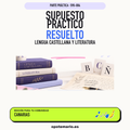 Supuestos prácticos resueltos de Lengua Castellana y Literatura en Canarias. PDF de Opotemario.