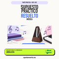 Supuestos prácticos resueltos de Música en Andalucía. PDF de Opotemario.