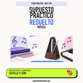 Supuestos prácticos resueltos de Música en Castilla y León. PDF de Opotemario.