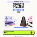 Supuestos prácticos resueltos de Música en Murcia. PDF de Opotemario.