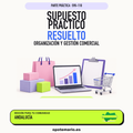 Supuestos prácticos resueltos de Organización y Gestión Comercial en Andalucía. PDF de Opotemario.