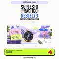 Supuestos prácticos resueltos de Orientación Educativa en Madrid. PDF de Opotemario.