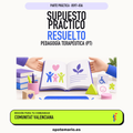 Supuestos prácticos resueltos de Pedagogía Terapéutica (PT) en Comunitat Valenciana. PDF de Opotemario.