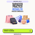 Supuestos prácticos resueltos de Procesos Comerciales en Comunitat Valenciana. PDF de Opotemario.