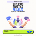 Supuesto práctico resuelto de Servicios a la Comunidad en Asturias. PDF de Opotemario.