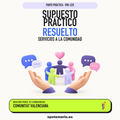 Supuestos prácticos resueltos de Servicios a la Comunidad en Comunitat Valenciana. PDF de Opotemario.