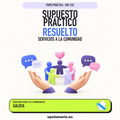 Supuesto práctico resuelto de Servicios a la Comunidad en Galicia. PDF de Opotemario.