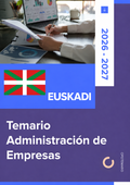 Temario de oposiciones de Administración de Empresas en Euskadi 2026-2027